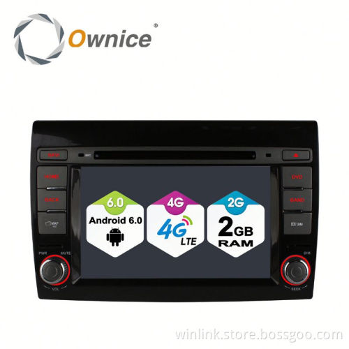 Ownice C500 4 Core car video player For Fiat Bravo with Navi WIFI support TV Mirror DAB support dab tpms